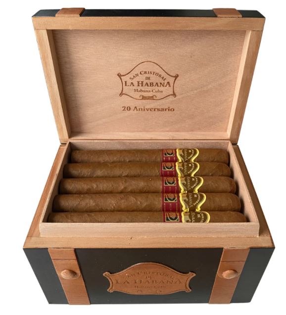 San Cristóbal de la Habana De La Habana - 20 Aniversario Humidor Cuban Cigar