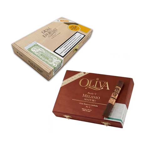 Quai Dorsay 50 10s + Oliva Serie V Melanio No.4 10s
