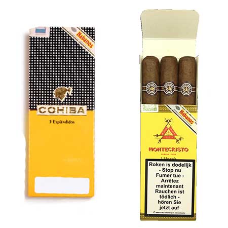 Cohiba Esplendidos 3s + Montecristo Edmundo 3s